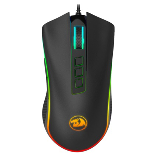 Redragon Cobra M711-FPS Flawless sensor, LK Optical Switch , 24000DPI Gaming Mouse, 16.8 Million RGB backlight
