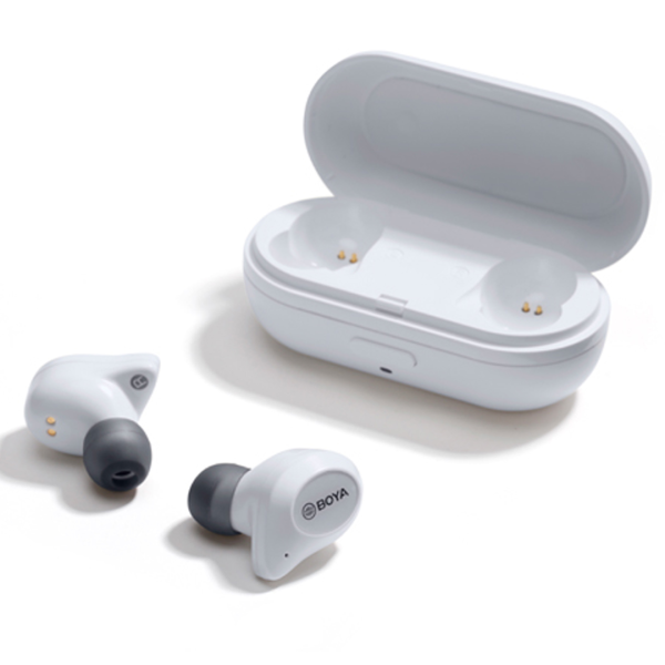 Boya BY-AP1 BT 5.0 True Wireless Stereo Earbuds (White)