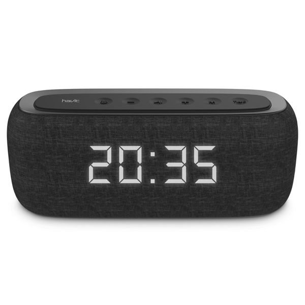 Havit Bluetooth Speaker with Digital Alarm Clock (10 Watt) (M29)