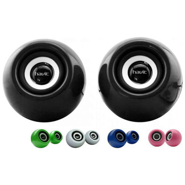Havit USB Speaker Black/Blue/White/Pink (SK467)