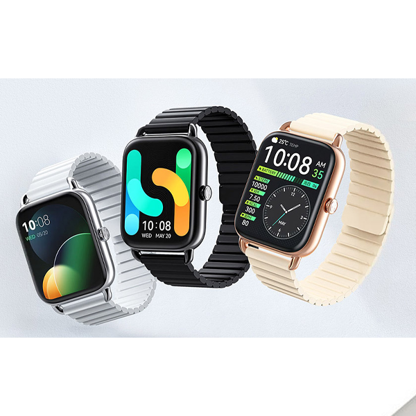 Haylou RS4 Plus Retina Amoled FHD Screen Smart Watch With spO2 Black