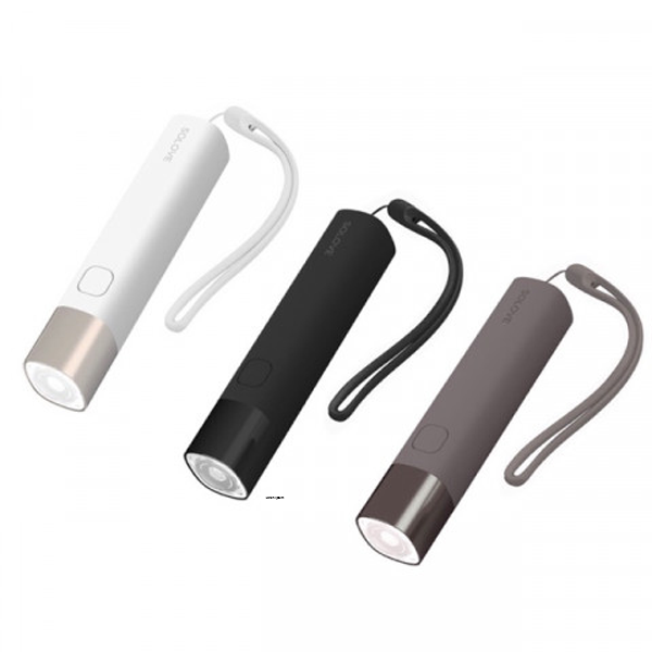 Xiaomi Solove X3s USB Flashlight And 3000mAh Power Bank Black