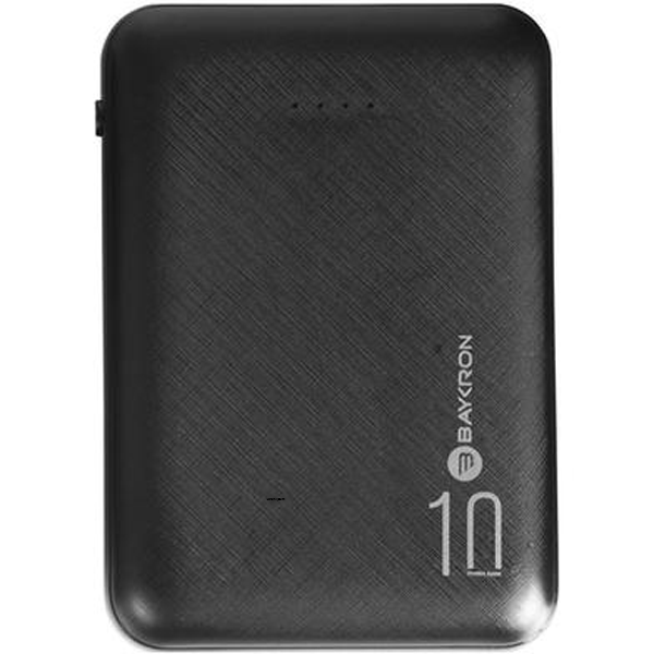 BAYKRON BA-PB-BLK-100-PD 10K MAH 2USB QC3.0 PD AMP - 20-004975