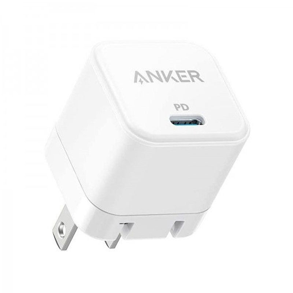 ANKER Powerport III 20W Cube USB-C Charger PD Adapter - White