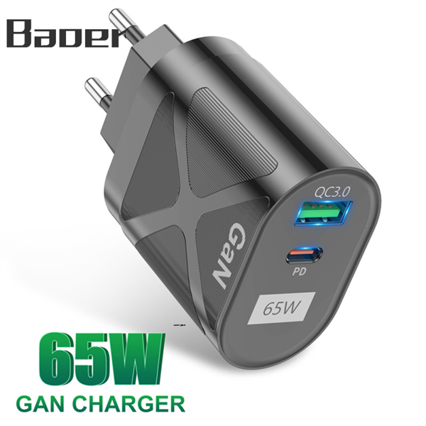 Baoer 65w Charger Multi-port Usb Fast Charge Adapter